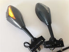 Turn Signal Integrated Mirrors for Yamaha YZF 600 R1 FZR600 FZ1 (1998–2009)
