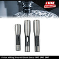3Pcs R8 Shank Sleeve Set for Bridgeport MT1 MT2 MT3