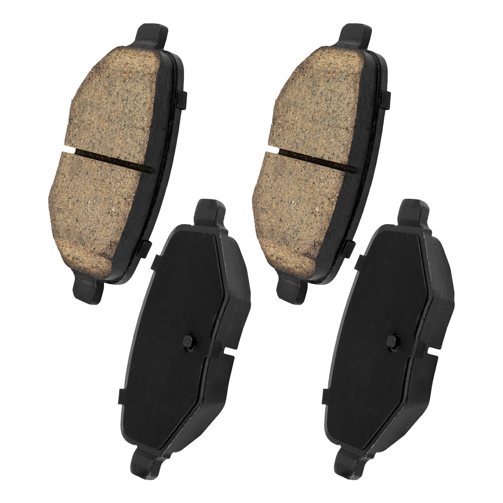 Rear Ceramic Brake Pads for Ford Explorer Edge Taurus Flex Lincoln MKX MKS (2011–2020)