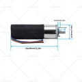 In-Wall Slide-Out Motor 10mm for Lippert Schwintek RV (300:1 236575)