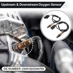 2X Upstream & Downstream Oxygen Sensor for Volkswagen Beetle (2012–2014) 2345102