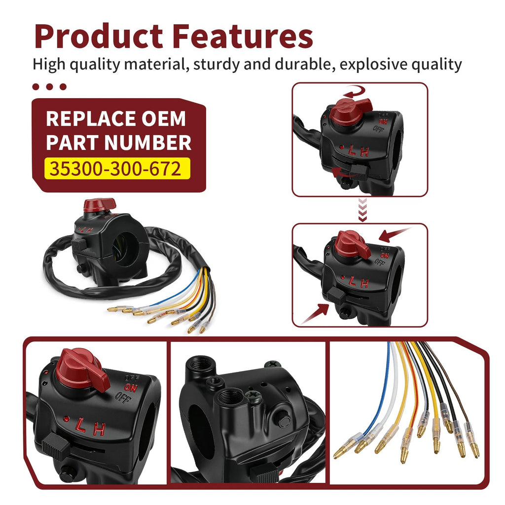 Control Switch for Honda CB750K (1969-1970)