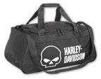 Willie G Skull Logo Duffel Bag for Harley-Davidson (Black) 90331