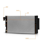 Aluminum Core Cooling Radiator DPI-13255 for Scion tC (2011–2016)
