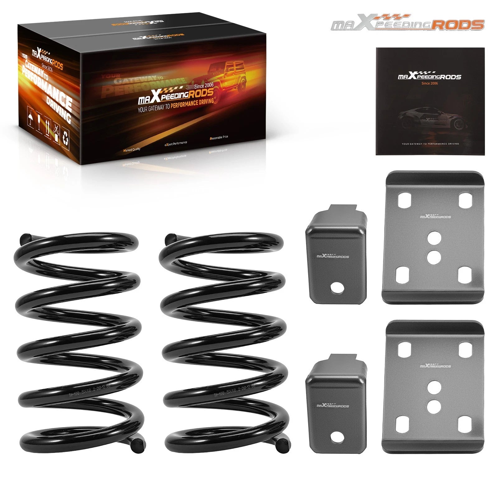 3" Front 6" Rear Lowering Kit for Dodge Ram 1500 (2002–2008)