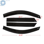 Window Visor Vent Shade Deflector for Hyundai Tucson (2016-2021)