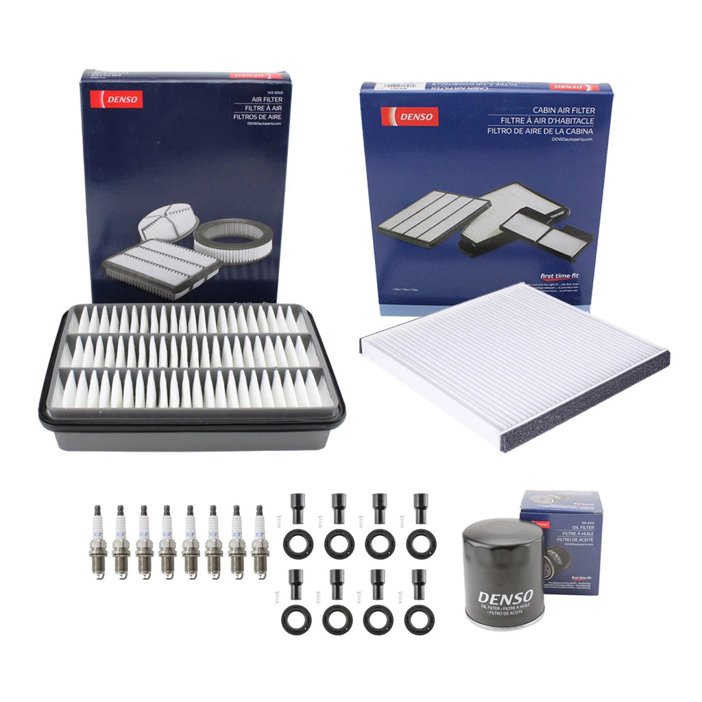 Denso Tune Up Kit 8 Spark Plugs & Boots for Lexus GX470 (2003–2009)