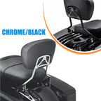 Detachable Sissy Bar Backrest for Harley-Davidson Touring Glide (2009–2026)