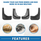Mud Flap Splash Guard for Ford Escape S Plus (2013–2014)