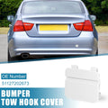 Rear Bumper Tow Hook Cover for BMW 3 Series E90 E91 (2009–2012) 51127202673 White