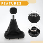 5 Speed Gear Shifter Knob with Cover for Audi A4 (2000–2008)