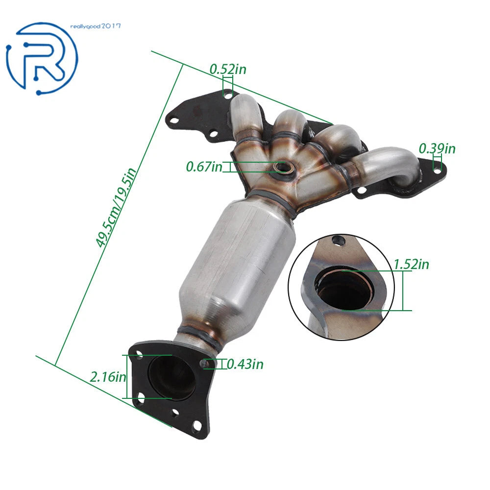 Front Catalytic Converter for Ford Escape Hybrid (2005-2012)