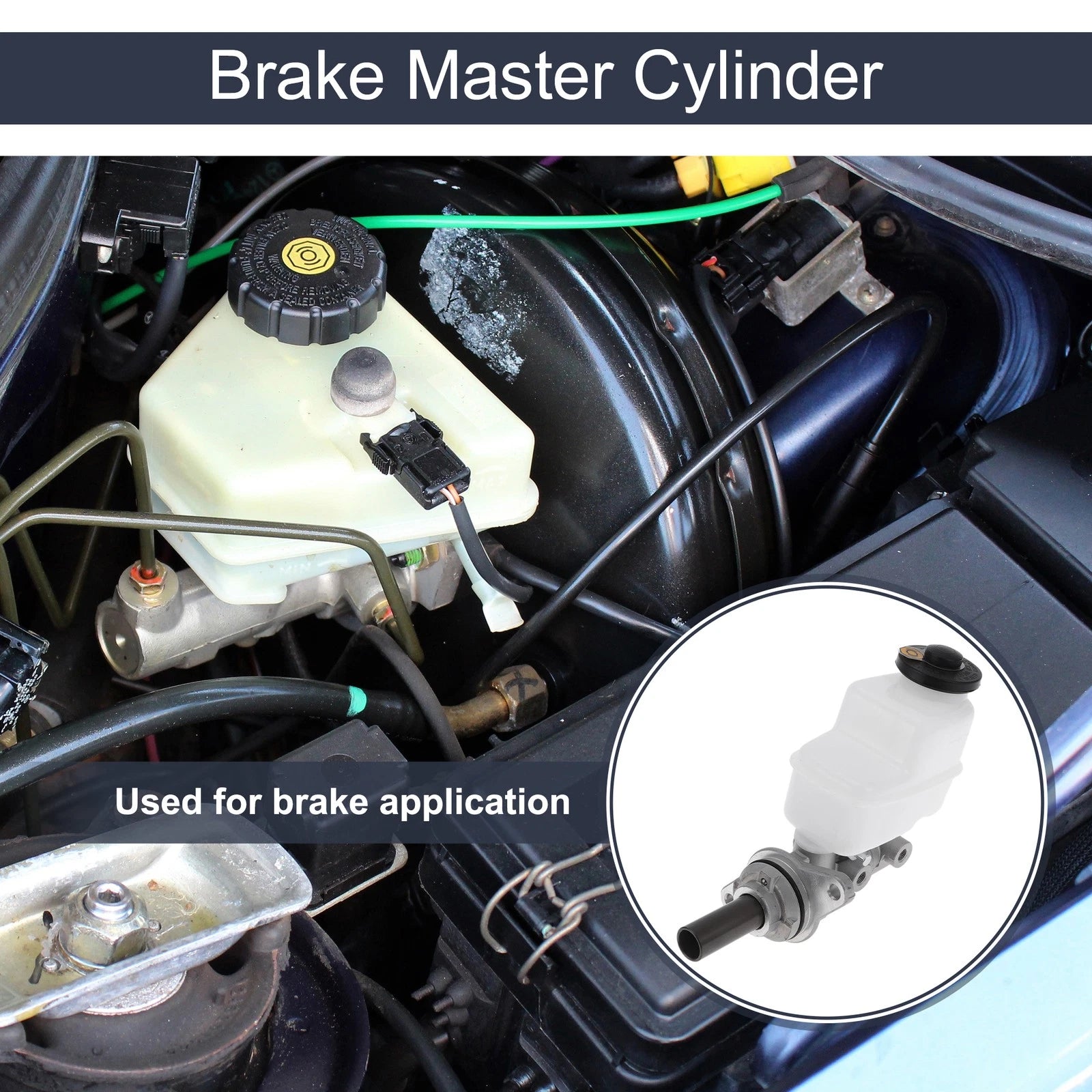 Brake Master Cylinder with Reservoir No. 4720104160 for Toyota Tacoma (1995–2023)