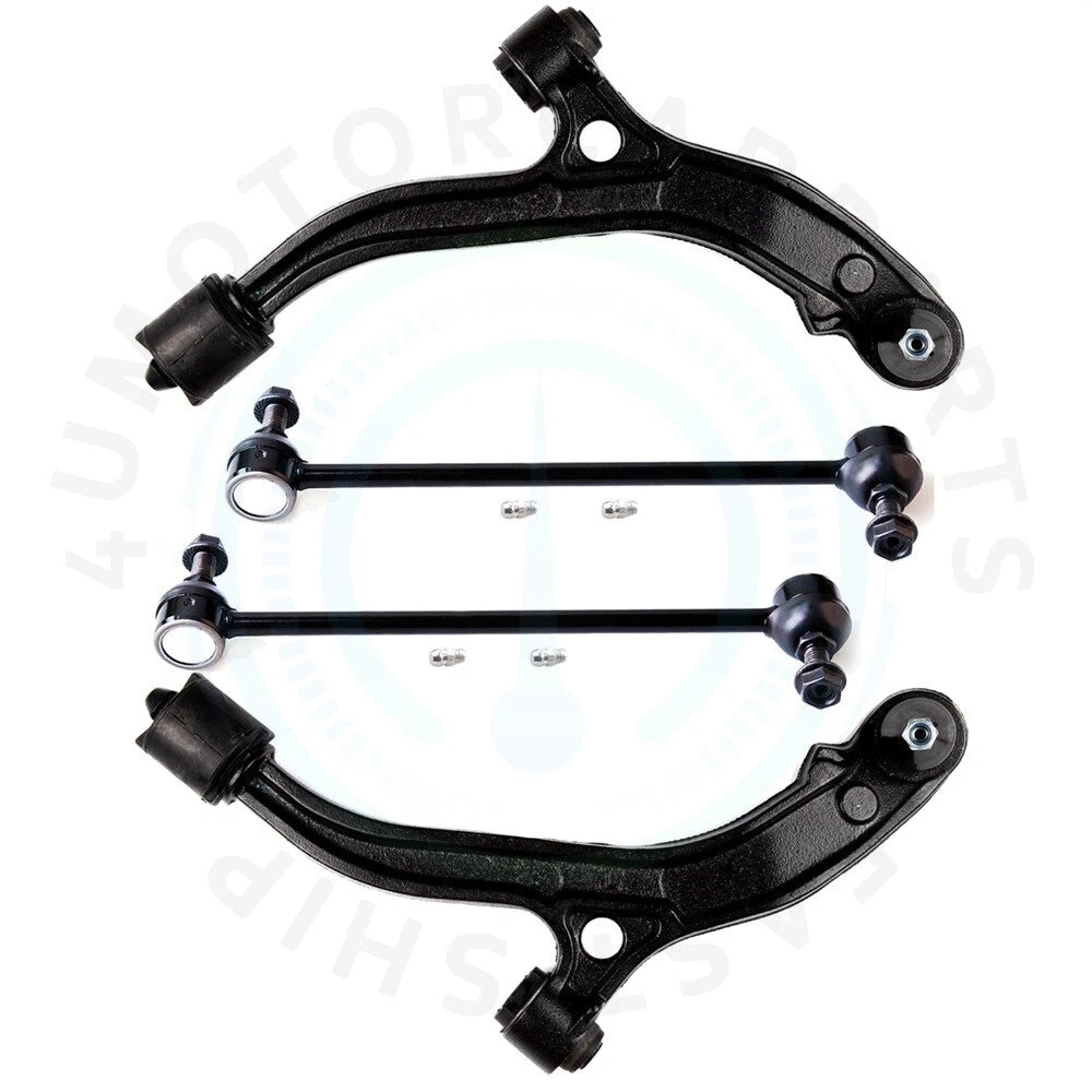 Set of 4 Front Lower Control Arm Ball Joints for Dodge Caravan (2001–2007)