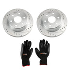Set of 2 Rear Brake Rotors for Cadillac Escalade 2002–2006