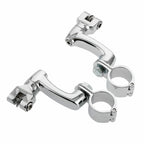 22mm 25mm 32mm 35mm Highway Foot Pegs Mount Clamps for Harley Touring