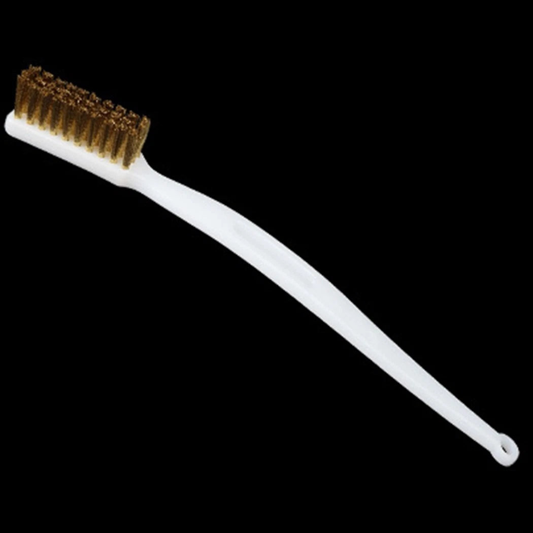 Set of 5 Brass Wire Brushes for Cleaning (170mm x 8.5mm x 20mm)