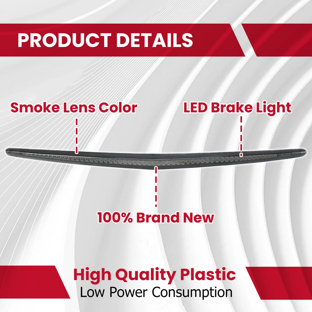 LED Rear Third Brake Light Bar for Cadillac DTS (2006-2011)