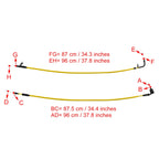 Throttle Cable Wire for Suzuki GSXR1000 (2017–2023) Yellow