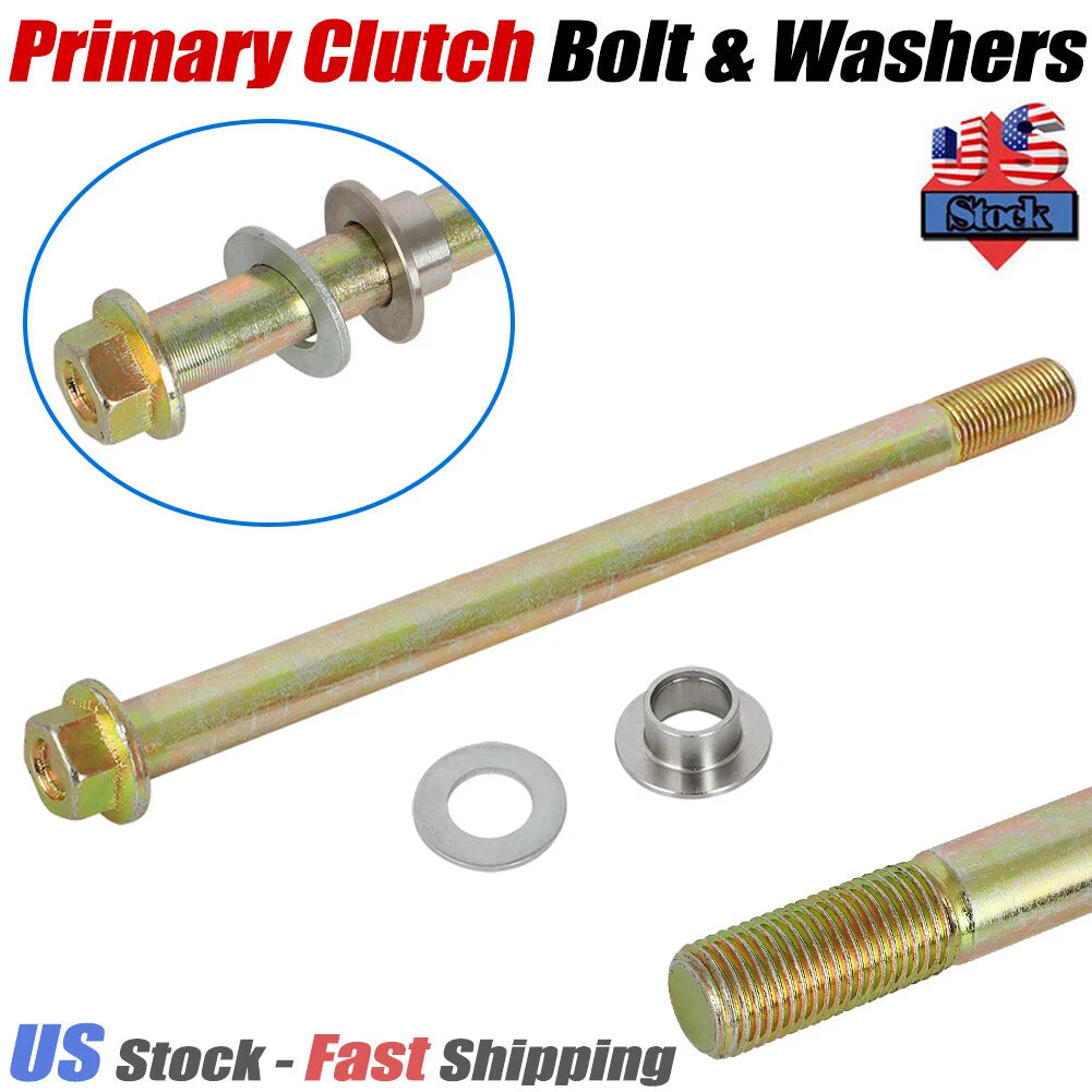 Set of 4 Primary Clutch Bolts & Washers for Polaris RZR 900 1000 XP (2011–2017) 7519208 5132441