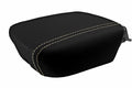 Leather Console Lid Armrest Cover for Hyundai Equus (2010–2013) Beige Stitch