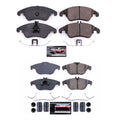 PowerStop Z23 Carbon-Fiber Ceramic Brake Pads Kit for Mercedes W204 C250 (2008–2015)