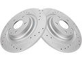 Set of 2 Rear Brake Rotors for Mazda CX-9 (2016–2023) QB492MS
