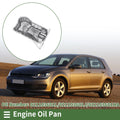 1 Pc Engine Oil Pan for Volkswagen Golf (1999–2005) No.021103601L Aluminum Silver