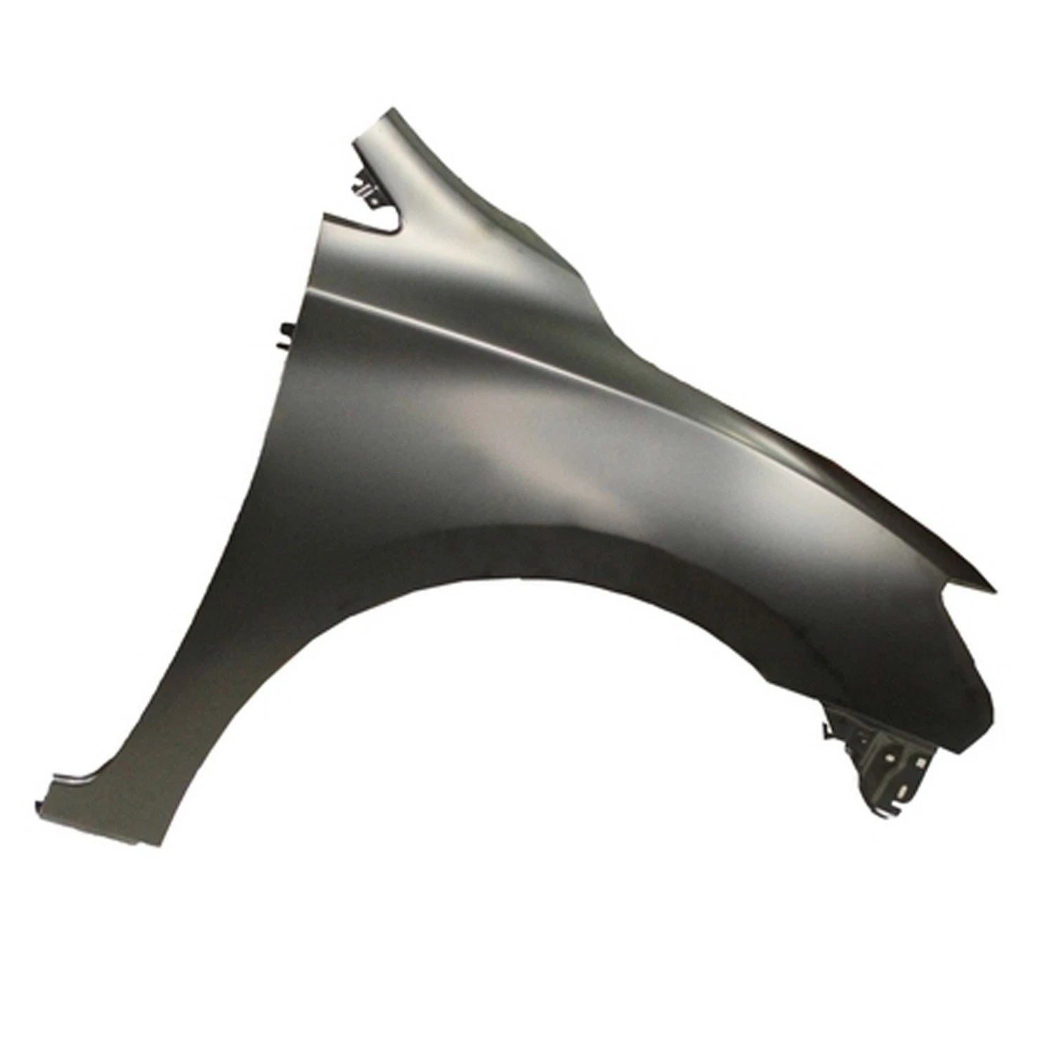 Replacement Steel Front Passenger Side Fender w/o Rocker Molding Holes
