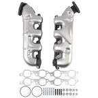 2X Exhaust Manifold for Chevrolet Silverado 2500 HD 3500 V8 8.1L (2001–2007)