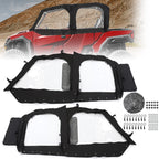 2X Soft Cab Enclosure Upper Doors for Polaris General XP 4 1000 (YYYY–YYYY)