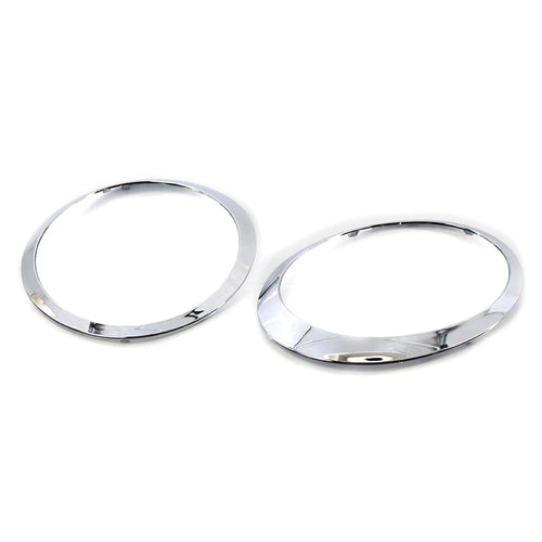 1 Pair Chrome Headlight Trim Ring for BMW Mini R55 R56 R57 R58 R59