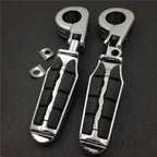 1 1/2" Highway Tombstone Offset Mount P Clamp Foot Peg for Harley Sportster