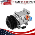 AC Compressor with Clutch for Chrysler Town & Country, Dodge Grand Caravan (2011–2016)