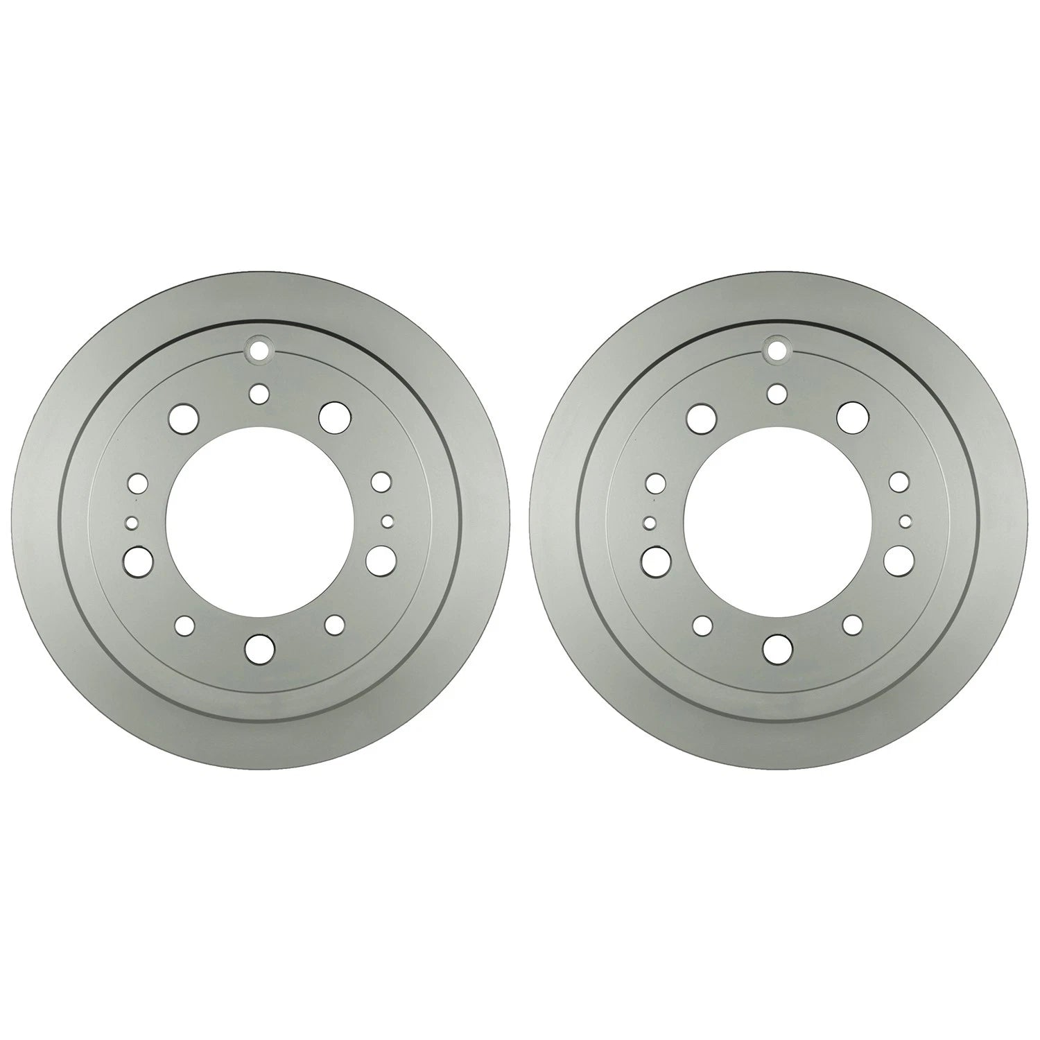 Set of 2 Bosch QuietCast Rear Disc Brake Rotors for Land Cruiser LX470 (1998–2007)