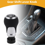 6 Speed Manual Gear Shift Knob for Audi A3 8P (2003–2013) Faux Leather Silver