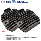 2X Regulator Rectifier for Kawasaki Mule 4010 KAF620 (2009–2020)