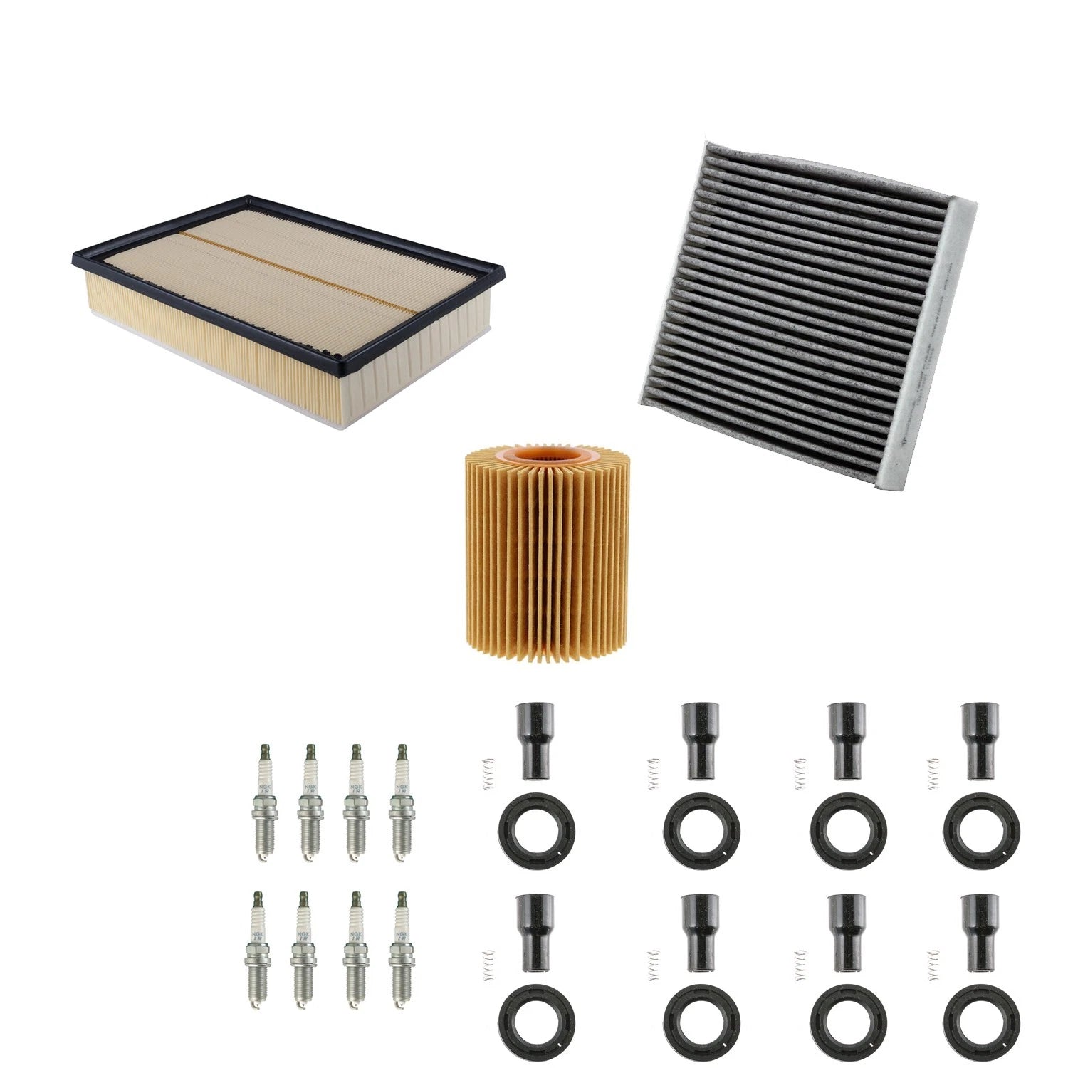 Tune Up Kit with NGK 8 Spark Plugs & Boots for Lexus GX460 (2010–2015)