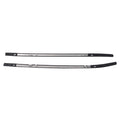 Black Aluminum Cargo Rail for Toyota RAV4 (2019–2020) Roof Rack 75KG