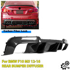 Rear Diffuser for BMW 5 Series F10 M5 (2012–2016) Carbon Fiber DTM Style