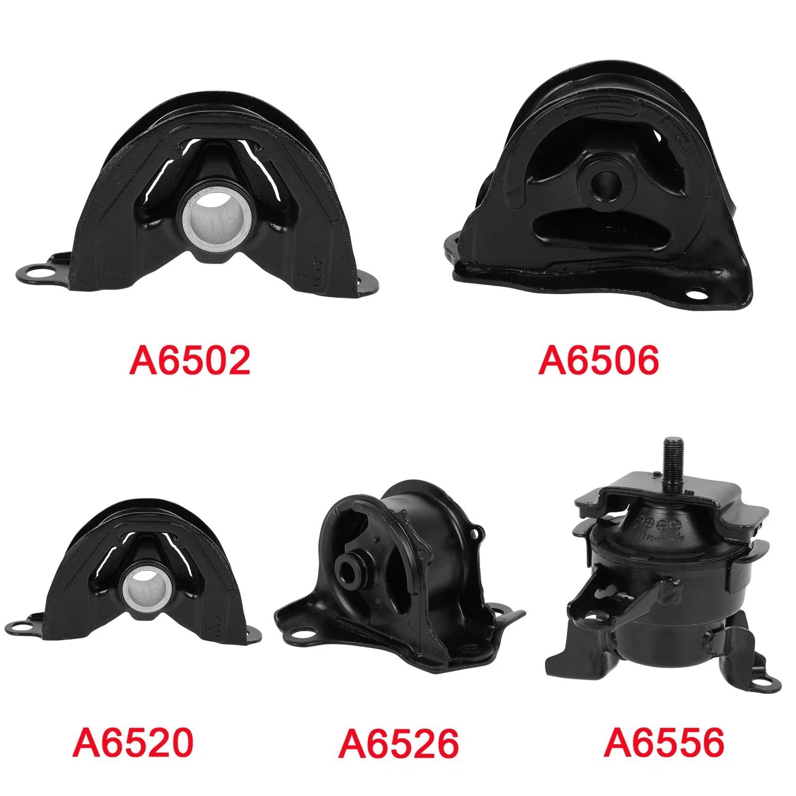 5Pcs Engine Motor Mount for Honda Civic 1.6L (1996–2000)