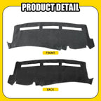 Dash Board Cover Mat for Chevrolet Silverado 2500 GMC Sierra (1999–2006) Gray