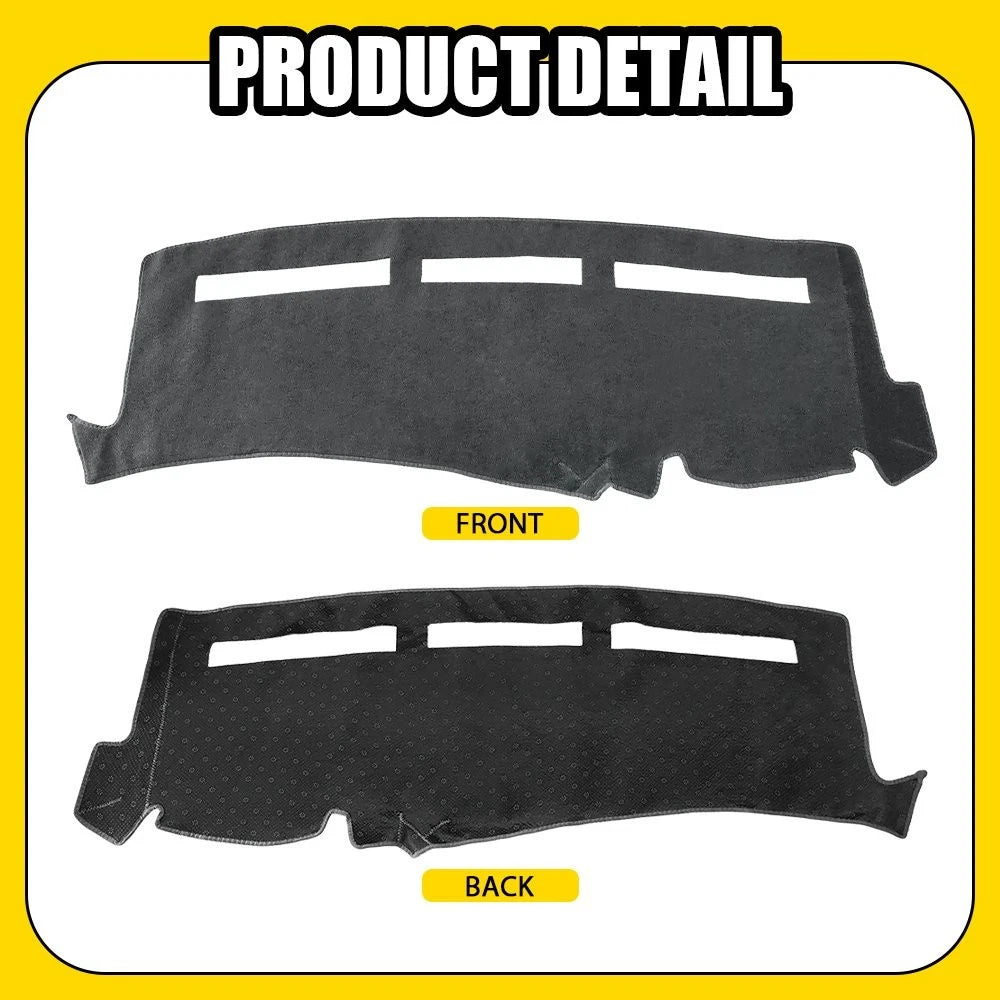 Dash Board Cover Mat for Chevrolet Silverado 2500 GMC Sierra (1999–2006) Gray