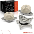 3X Engine Motor & Transmission Mount for Mercedes-Benz W204 C300 (2008–2015)