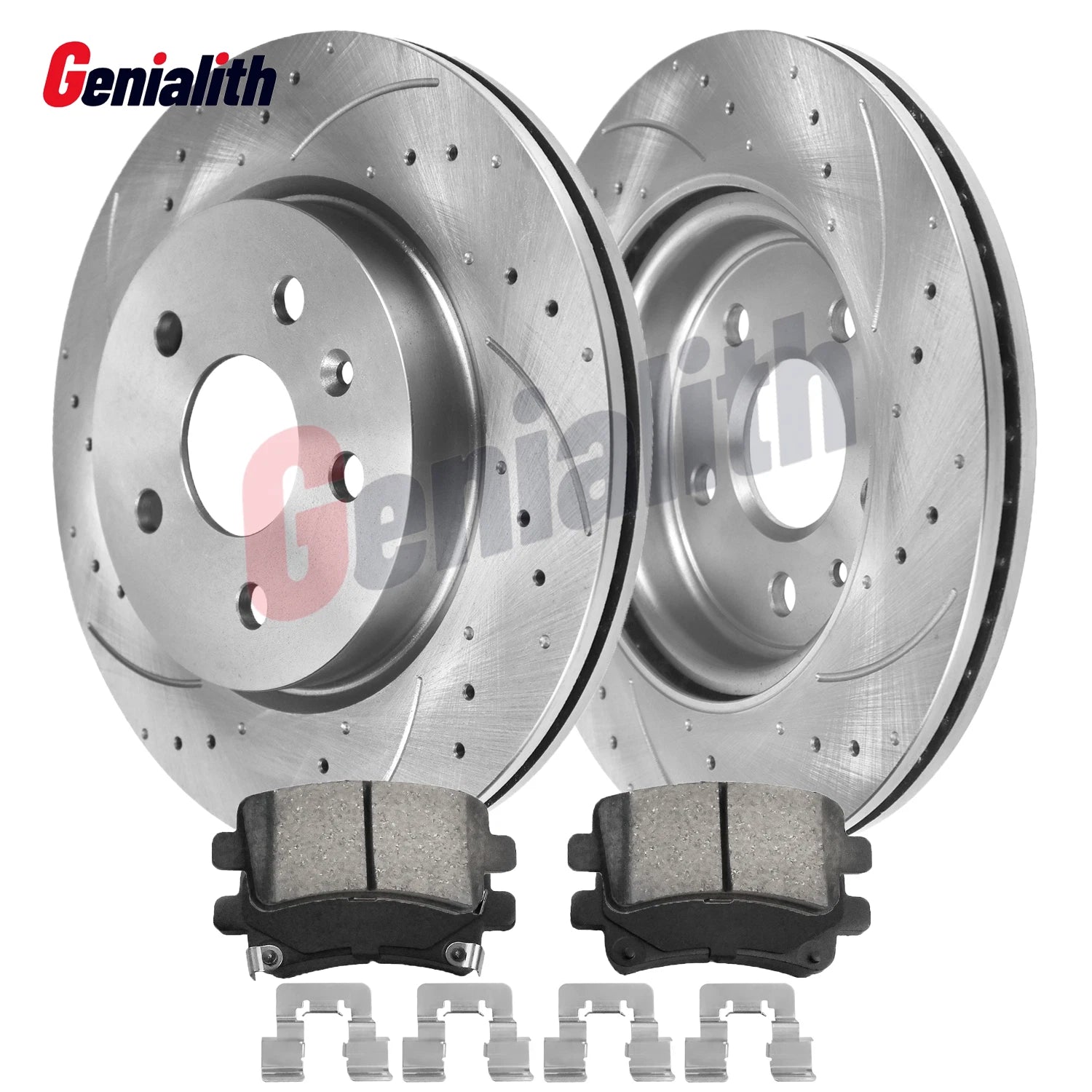 Rear Disc Rotor Ceramic Brake Pads for Chevy Malibu / Buick LaCrosse (2014–2023)