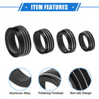 5pcs AC Climate Control Knob Ring for Chrysler 300, Dodge Challenger (2005–2023)