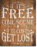 Metal Wall Sign for Home Kitchen Decor