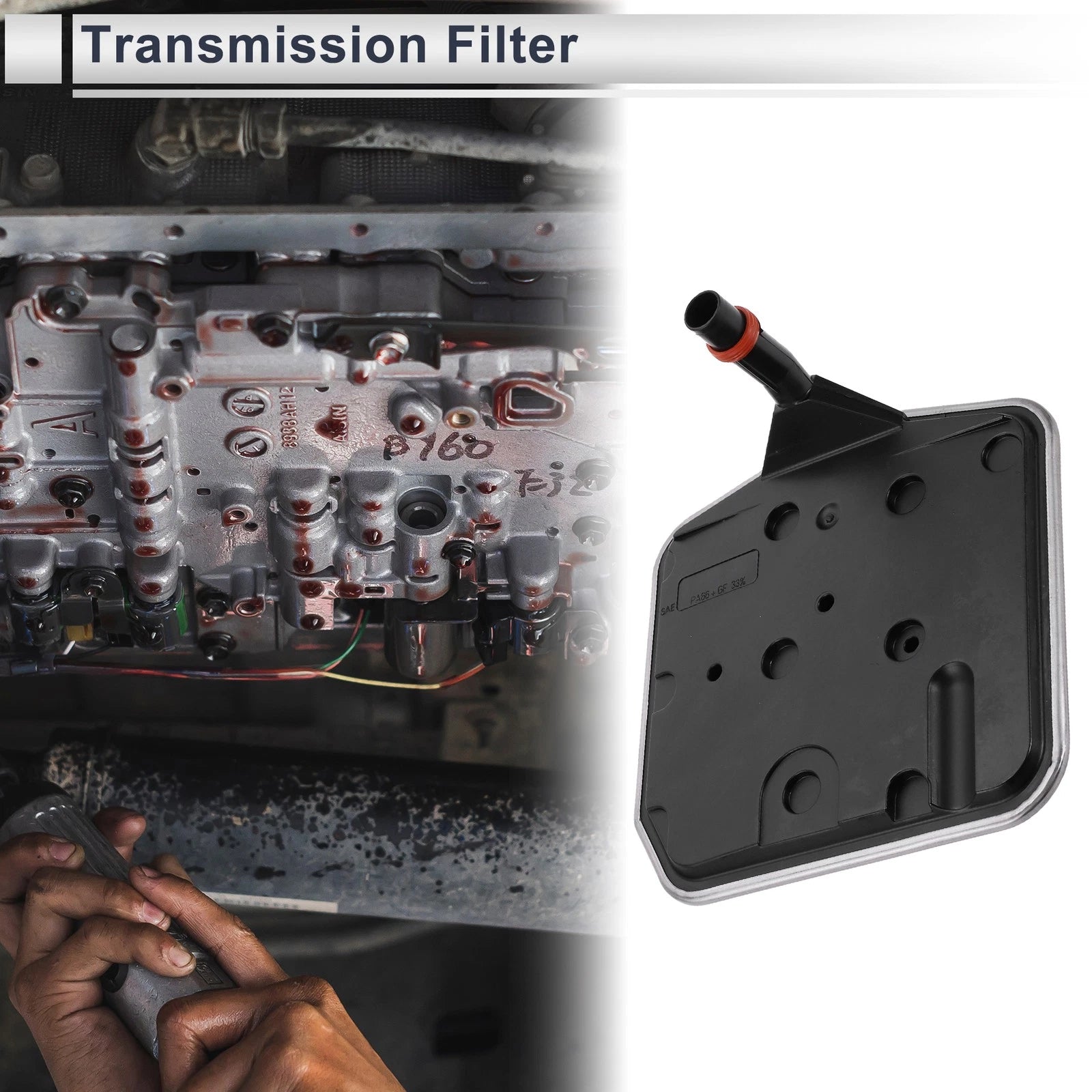 TH700-R4 Engine Transmission Filter No.12333599 for Chevrolet Impala (1982–1993)