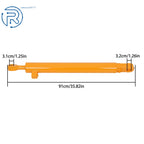Hydraulic Tilt Cylinder for Case 1845S, 1845C, 1845, 1845B