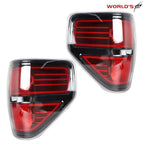 Pair Rear Tail Lights for Ford F-150 (2009–2014)